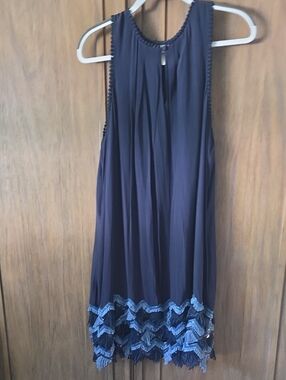 Maeve/ Anthropologie Dress With Fringe  Size 14 Nwt